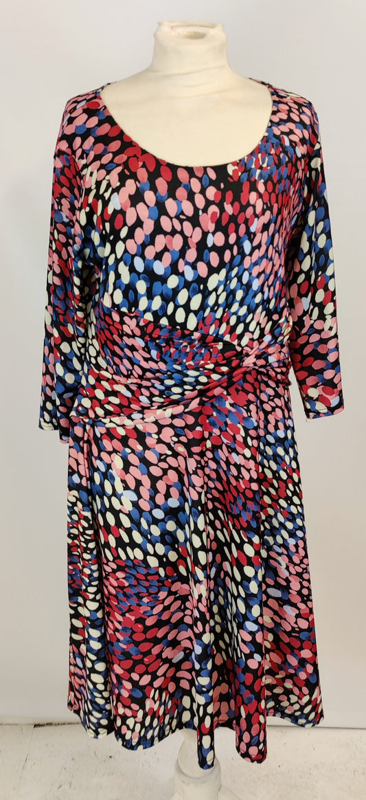 J'aime La Vie Amelia Dress- multicolour print