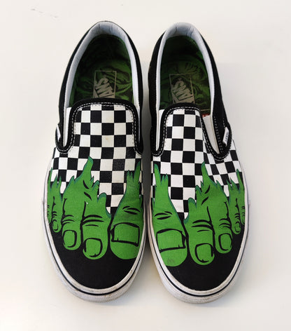 Vans "Off the Wall" U Classic Slip on-Marvel® Hulk