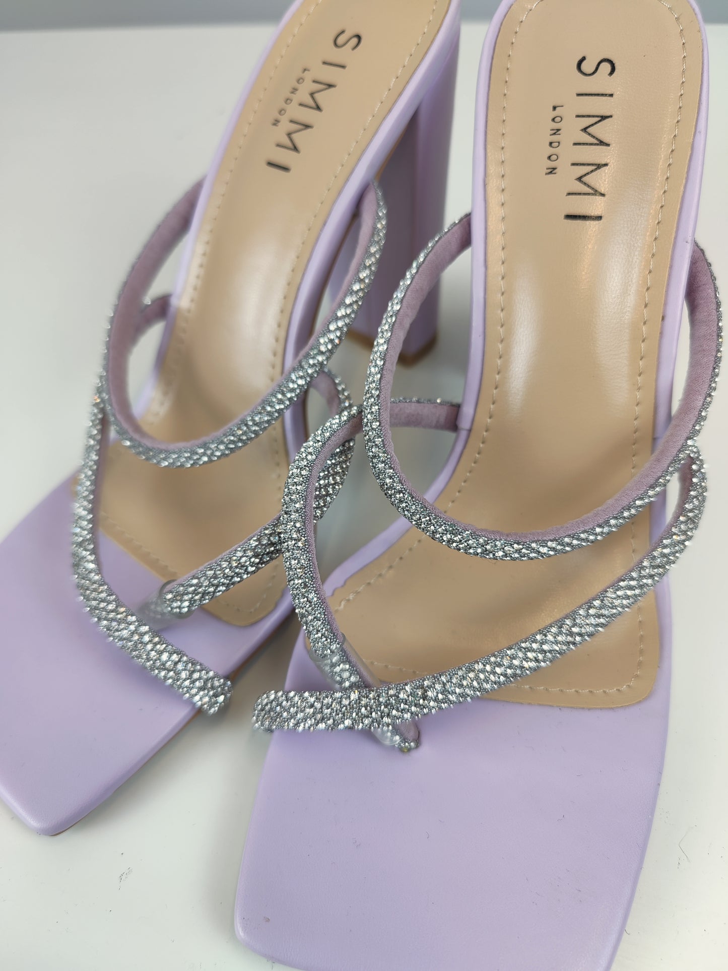 SIMMI Lilac Heera Heels