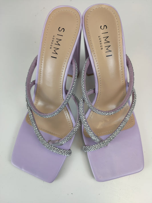 SIMMI Lilac Heera Heels