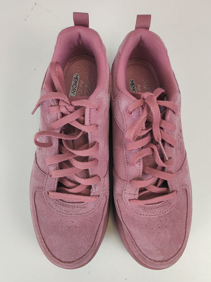 Skechers / SKX Pink Suede Trainers