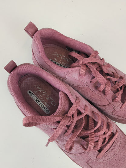 Skechers / SKX Pink Suede Trainers