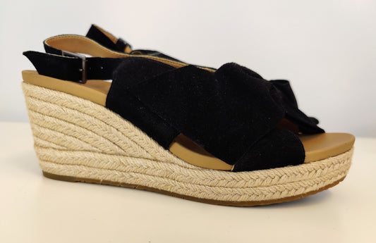 UGG® Wedges-Beige and Black