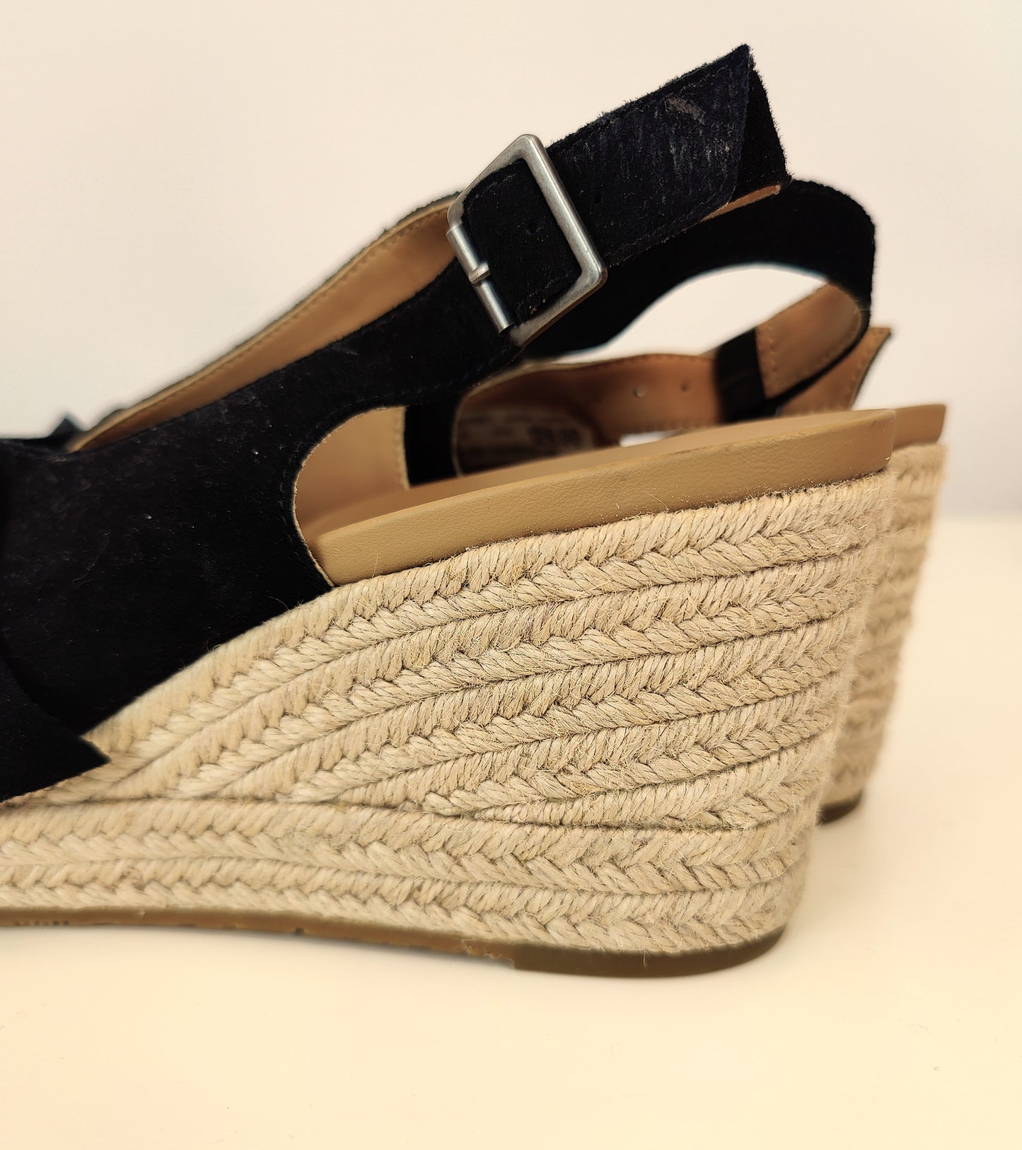 UGG® Wedges-Beige and Black
