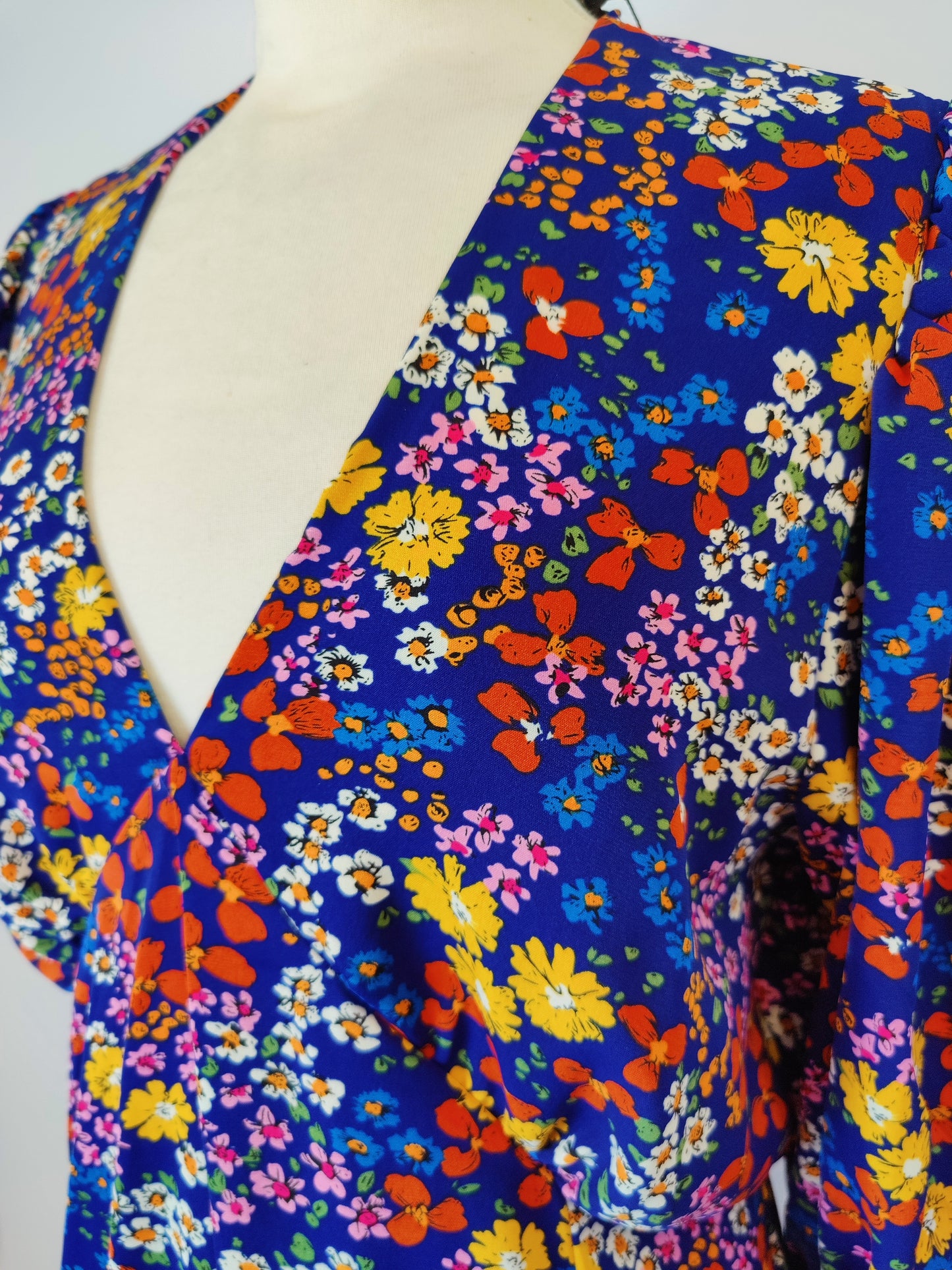 Ax Paris Floral Dress - UK 14