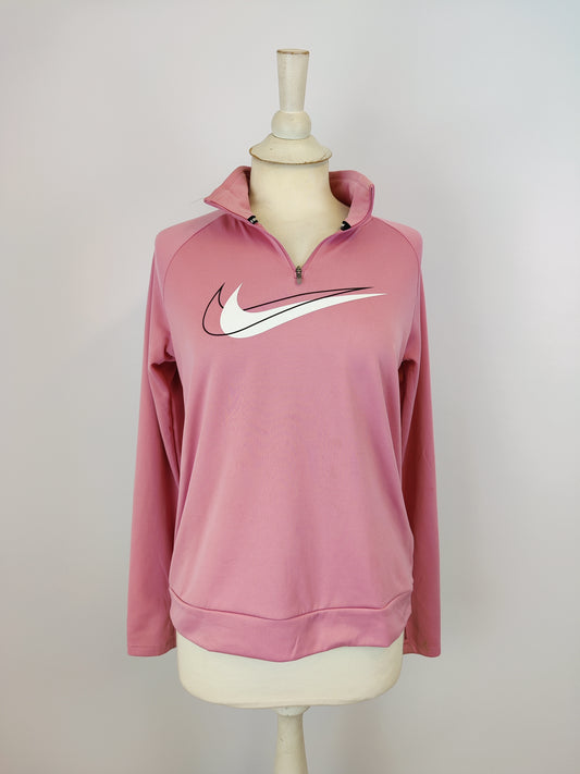 Nike Pink Ladies Running Top - Small