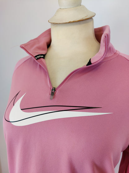 Nike Pink Ladies Running Top - Small