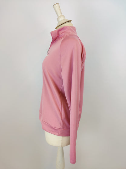 Nike Pink Ladies Running Top - Small