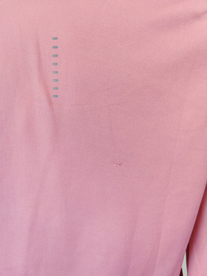 Nike Pink Ladies Running Top - Small