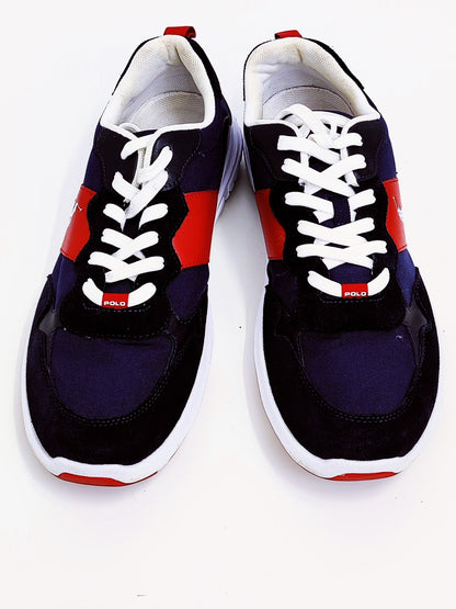 Polo by Ralph Lauren Trainers-Navy, Red and White