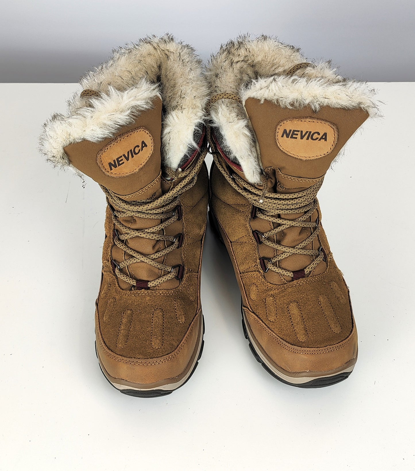 Nevica Meribel 2 Womens Fur-Lined Snowboots- Tan