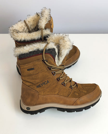 Nevica Meribel 2 Womens Fur-Lined Snowboots- Tan
