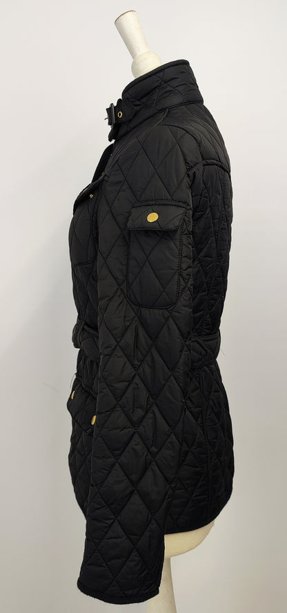 Barbour  International Polarquilt Fleece Lined Quilted Jacket - Black