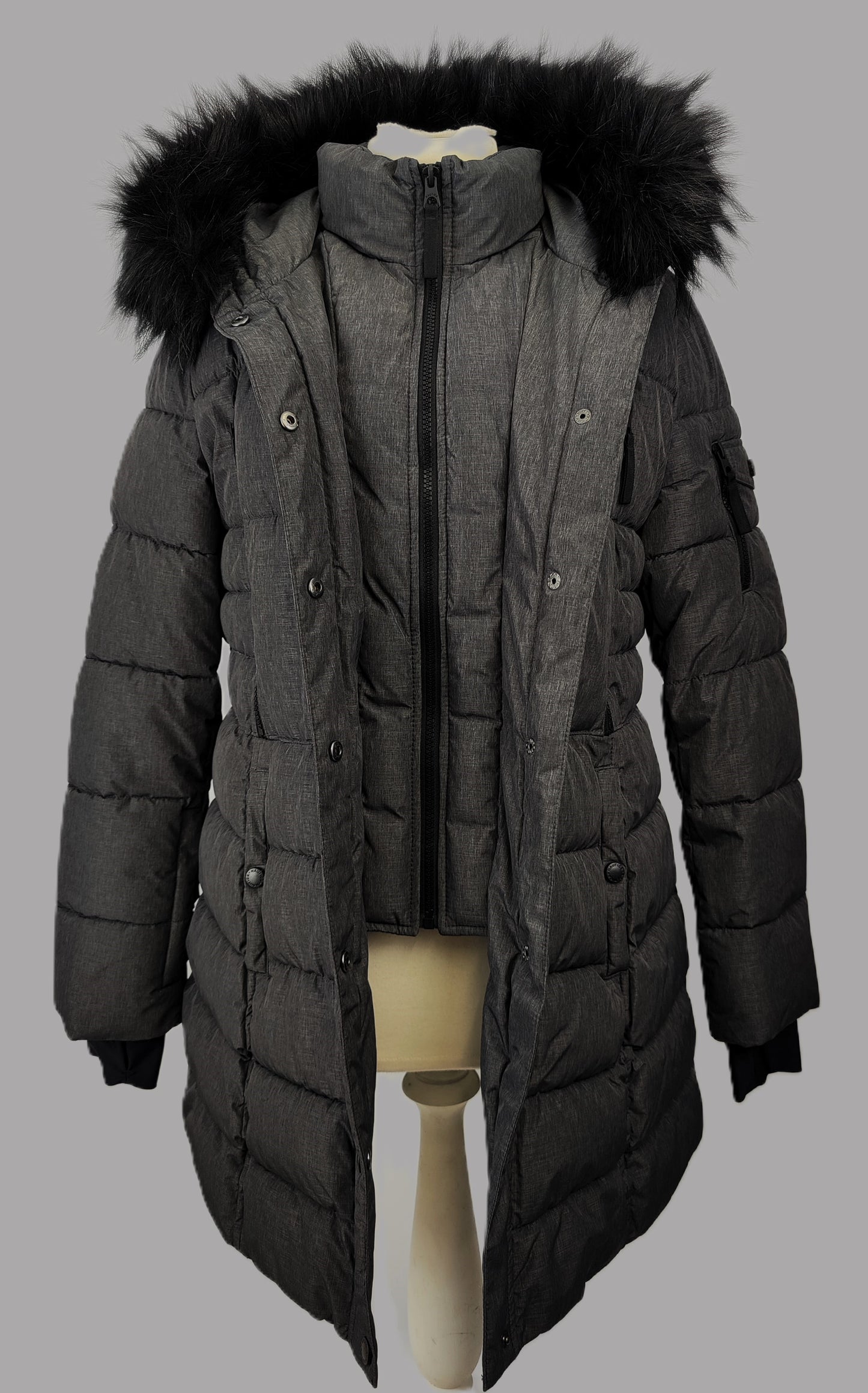 Nautica Women's Winter Jacket - Grey