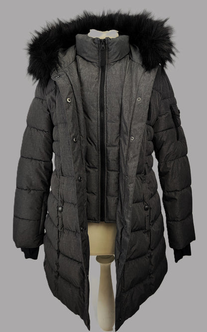 Nautica Women's Winter Jacket - Grey