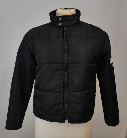 Calvin Klein Jeans® Women's Bomber Jacket- Black/White