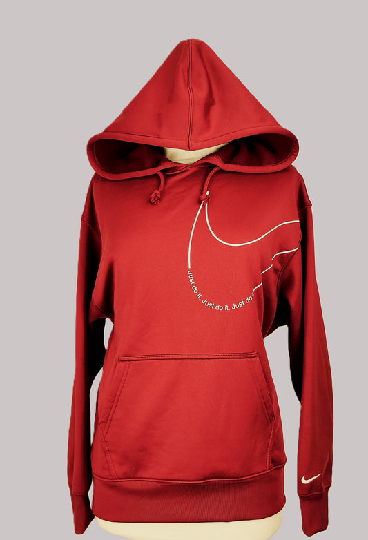 Nike Therma-Fit Hoodie-Burgundy/Red