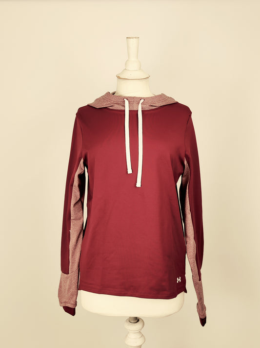 Under Armour ColdGear Burgundy Hoodie