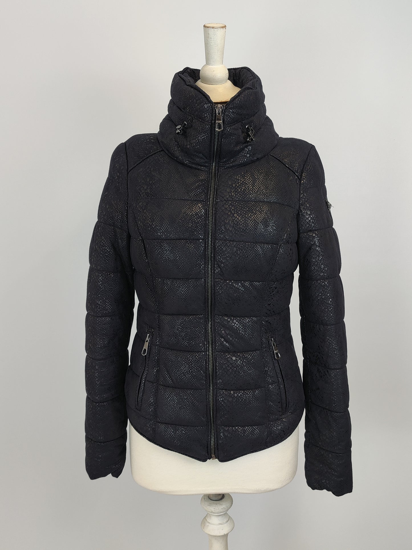 Guess Quilted Black Jacket