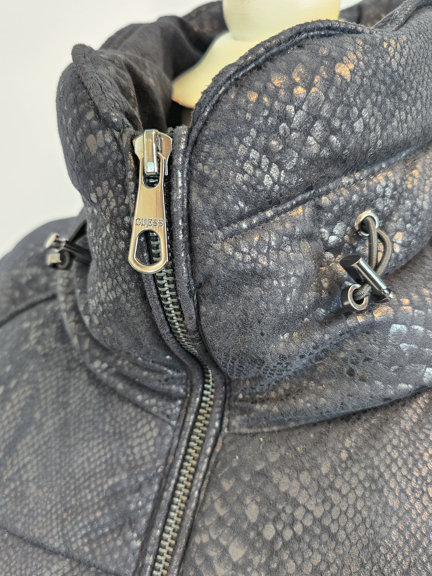 Guess Quilted Black Jacket