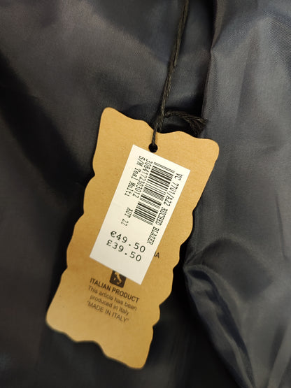 Made In Italy Ruched Sleeved Blazer