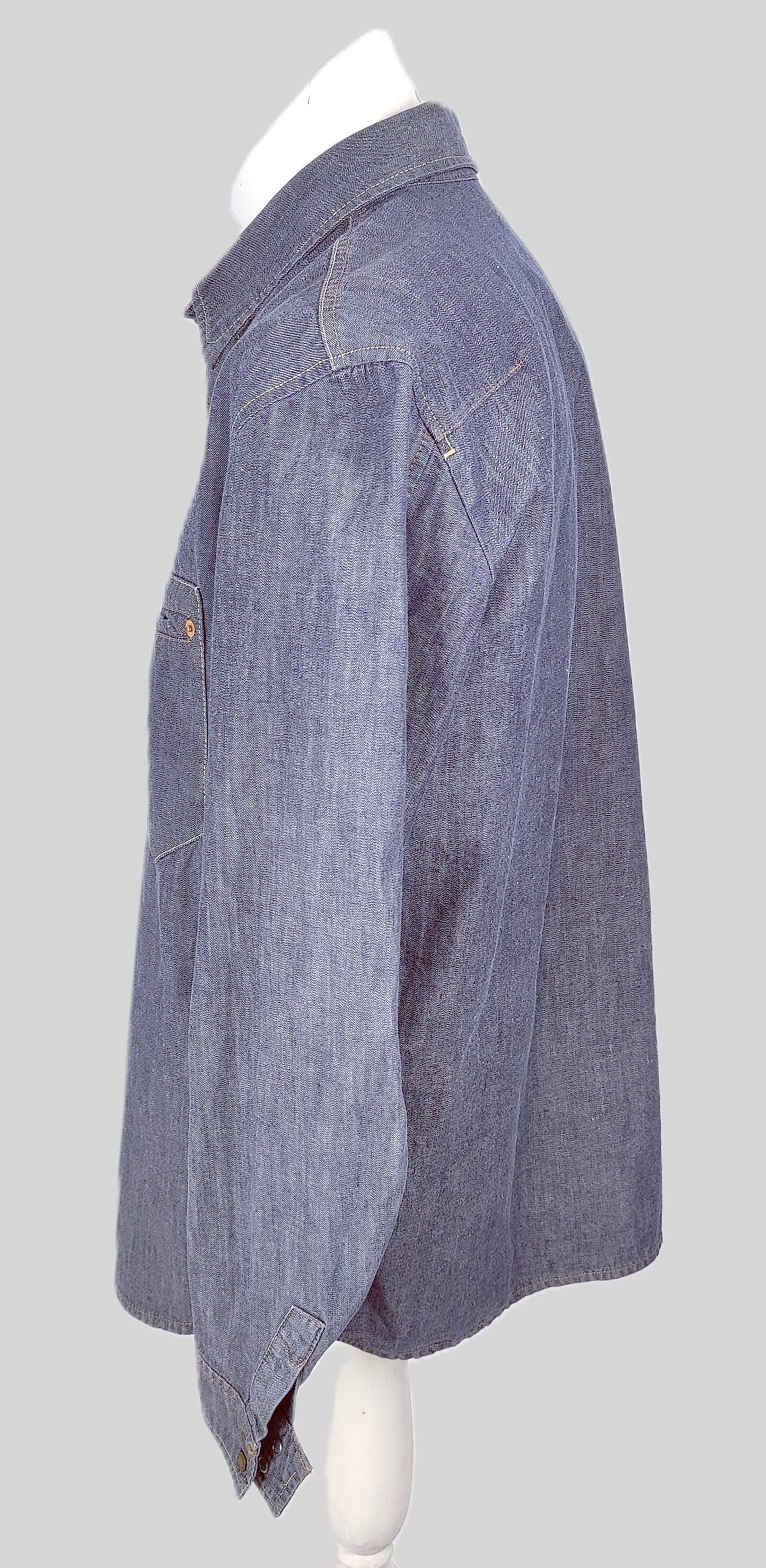 Levis®Red Tab™Coolmax Jeans Denim Shirt-Blue