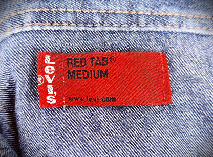 Levis®Red Tab™Coolmax Jeans Denim Shirt-Blue