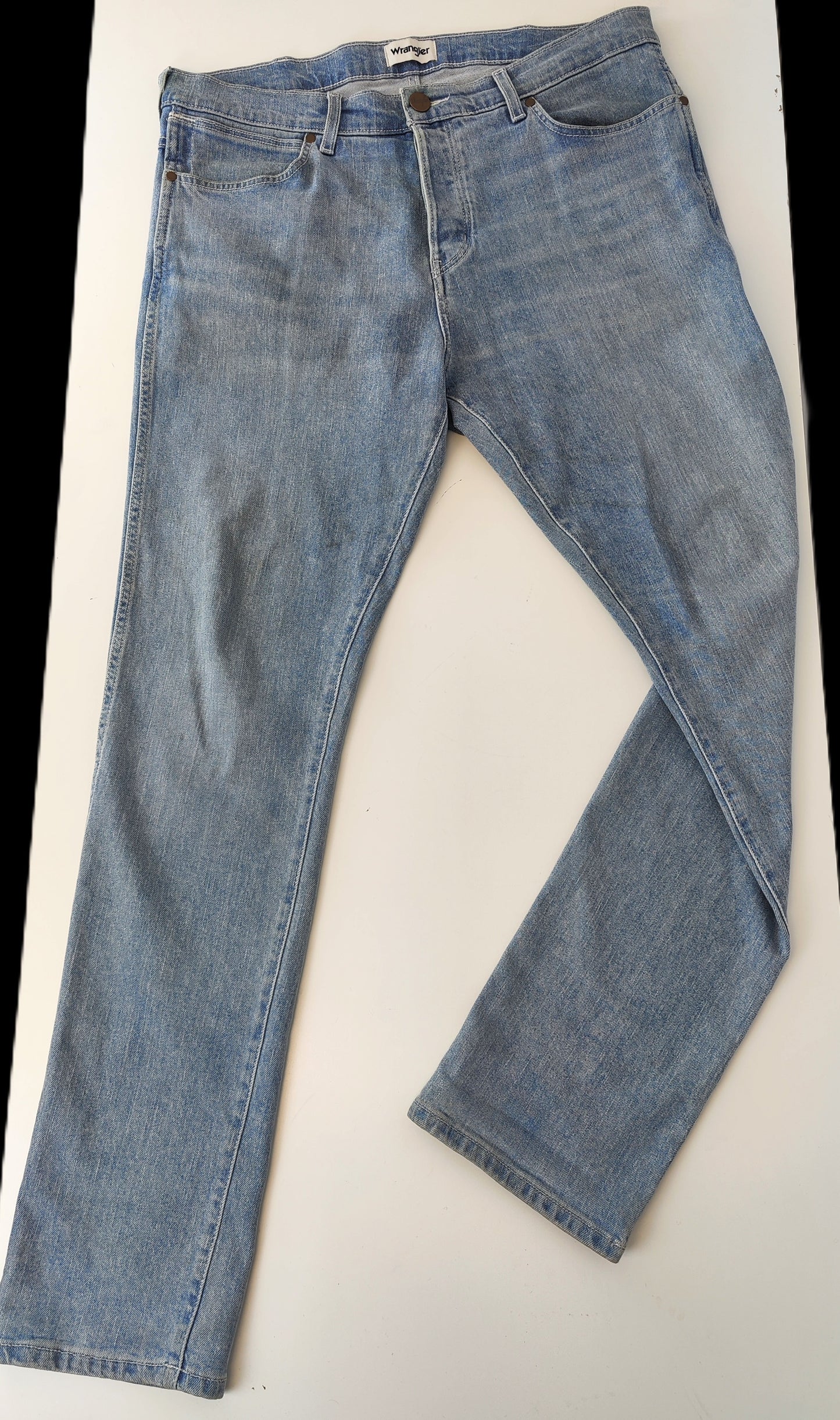 Wrangler Spencer Vintage Style Jeans-Light Blue
