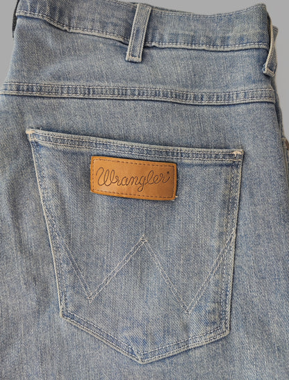 Wrangler Spencer Vintage Style Jeans-Light Blue