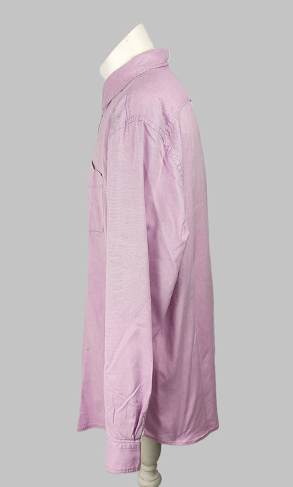 Thomas Pink Smart Casual Cotton Shirt - Pink