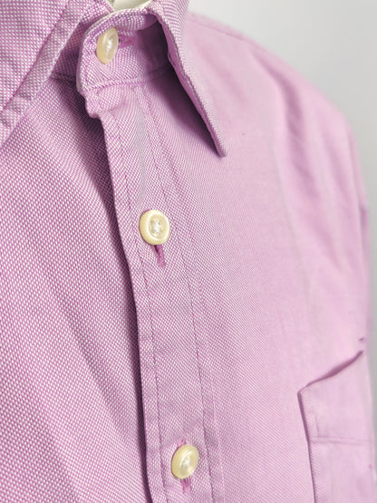 Thomas Pink Smart Casual Cotton Shirt - Pink