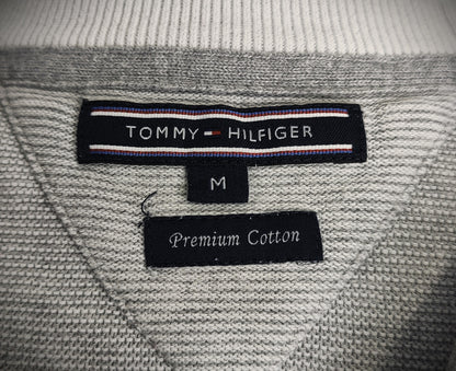 Tommy Hilfiger Turtleneck Half-Zip Jumper - Grey