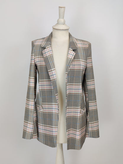 River Island Pink Check Blazer