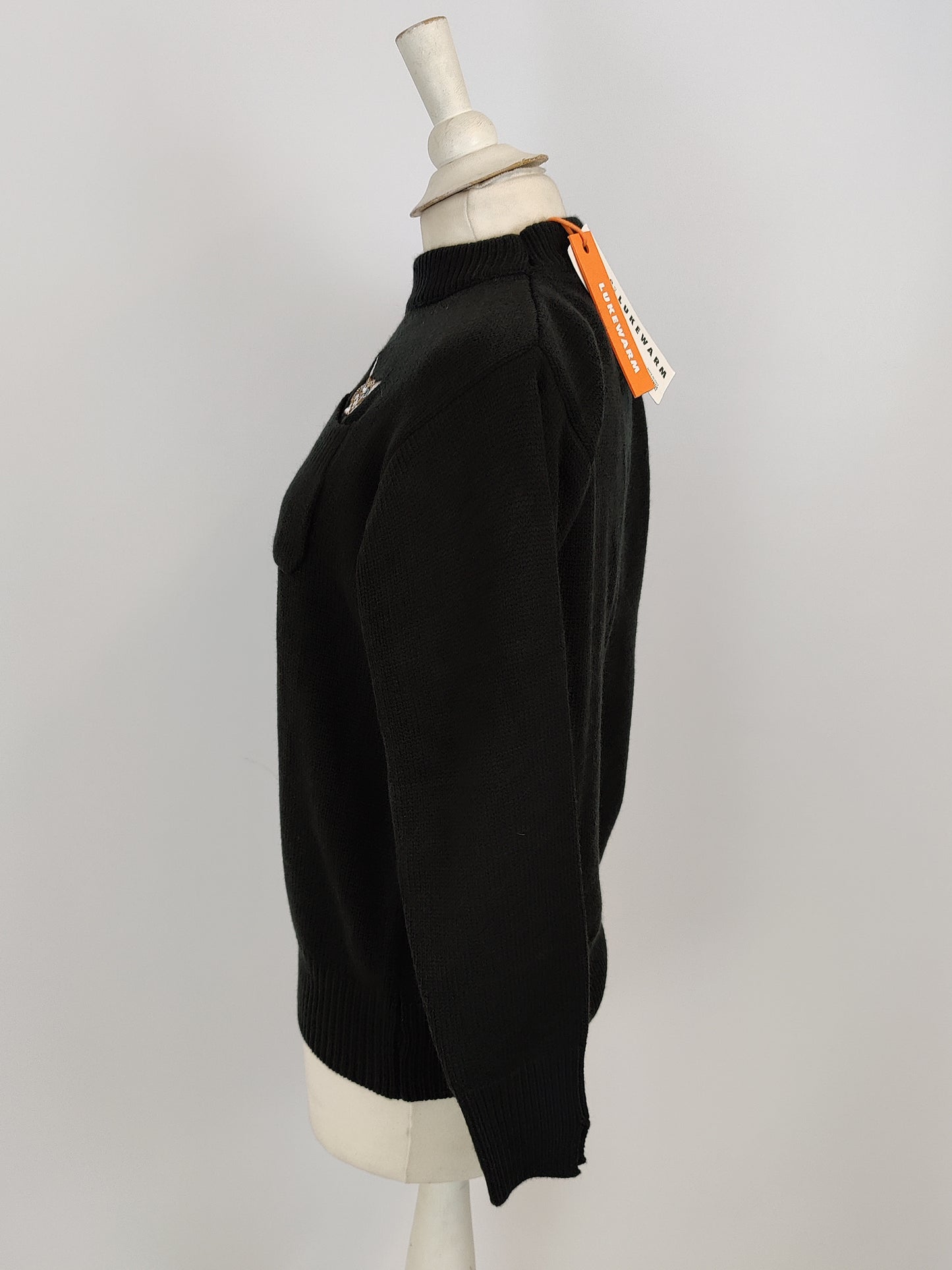 Lukewarm Black Cat Sweater
