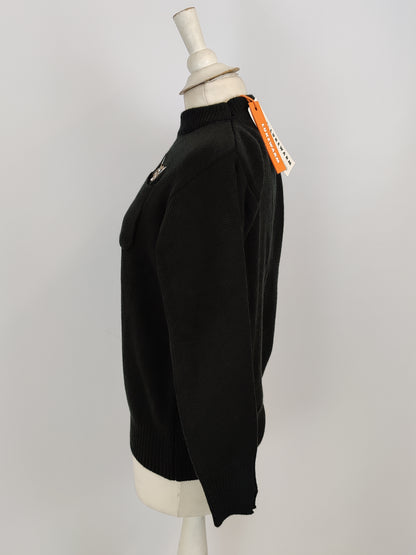 Lukewarm Black Cat Sweater
