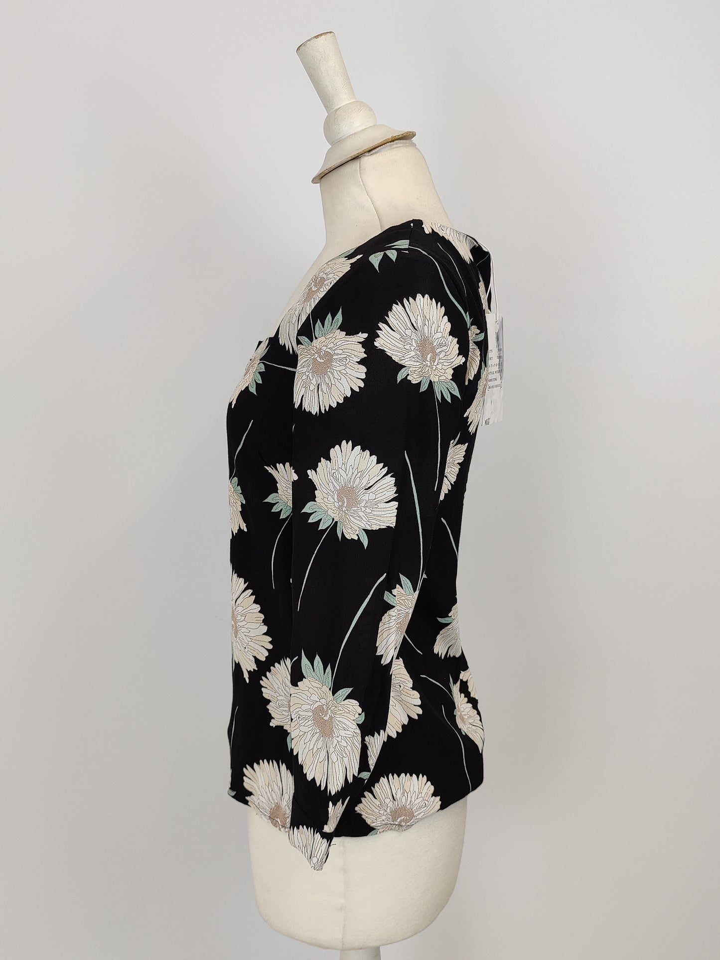 Warehouse Floral Square Neck Top