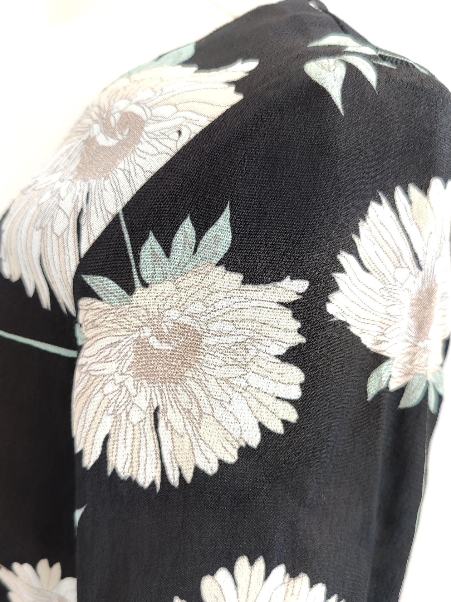 Warehouse Floral Square Neck Top