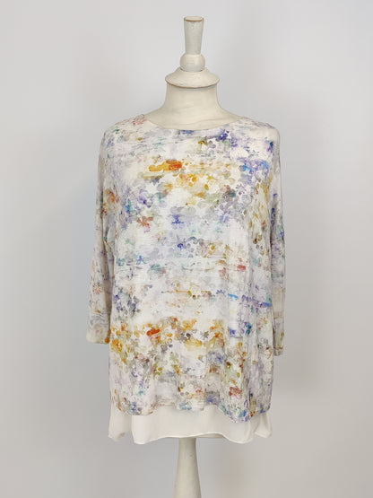 Phase Eight Multi Coloured Layer Top