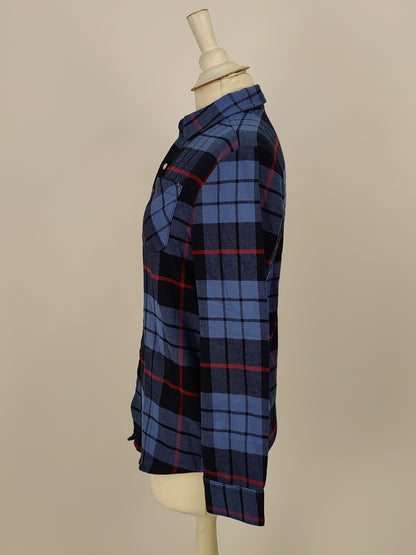 Levis Red and Blue Plaid Cotton Shirt