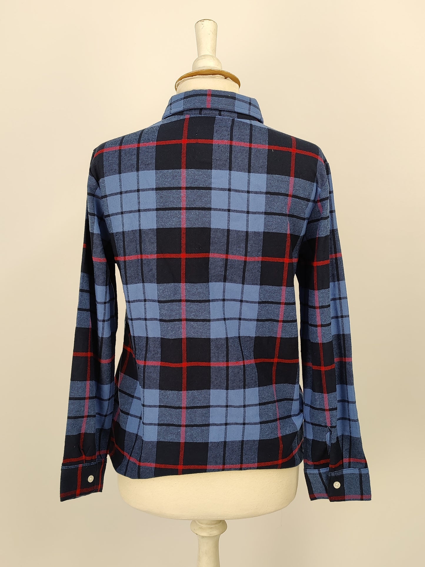 Levis Red and Blue Plaid Cotton Shirt