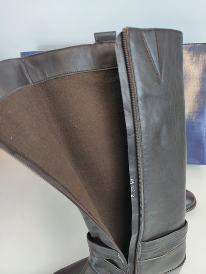 Lunar Brown Knee High Boots