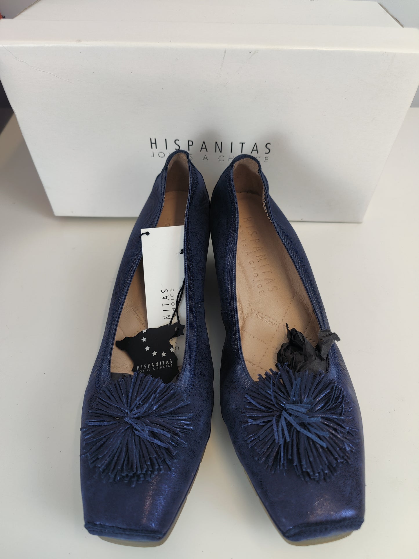 Hispanitas Lisboa Navy Ladies Shoes