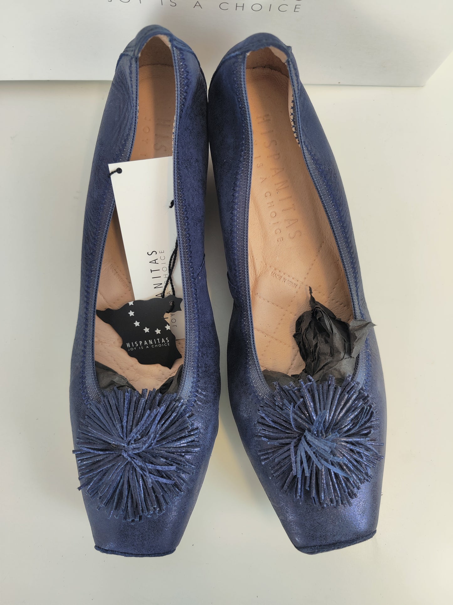 Hispanitas Lisboa Navy Ladies Shoes