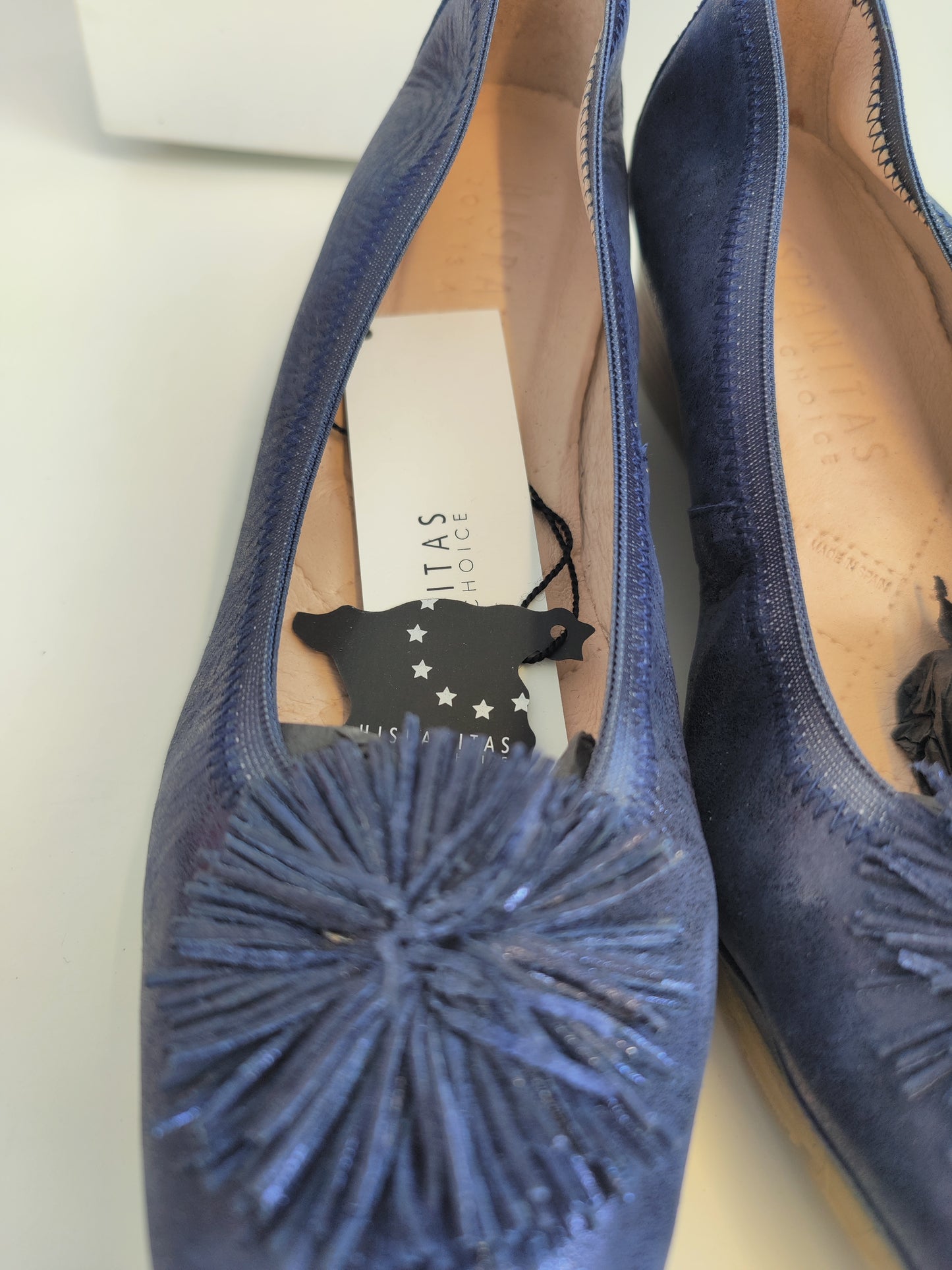 Hispanitas Lisboa Navy Ladies Shoes