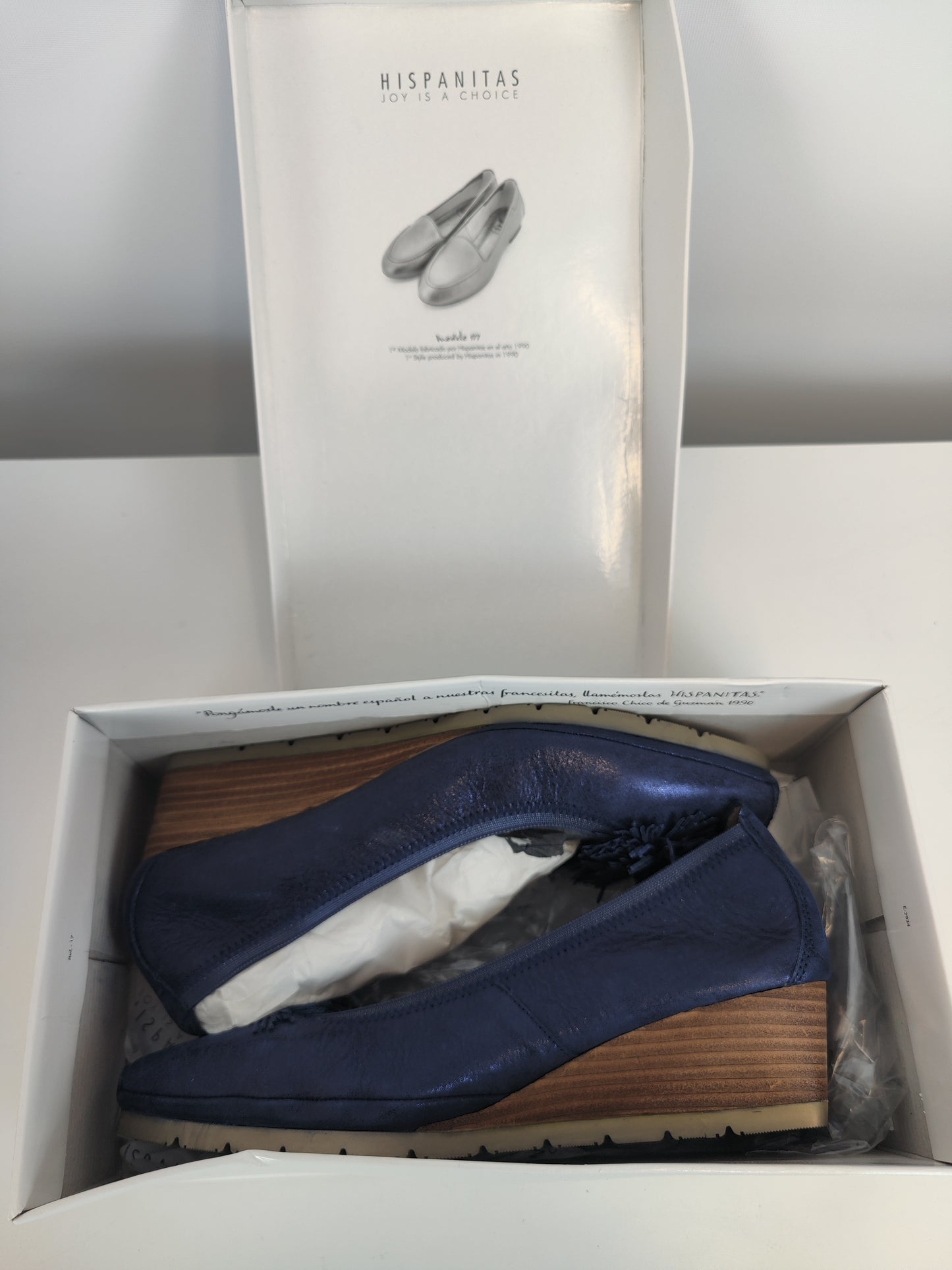 Hispanitas Lisboa Navy Ladies Shoes