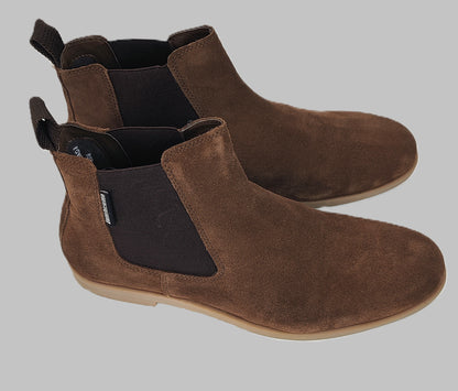Lambretta Chelsea Boot Brushed Suede-Brown/Tan
