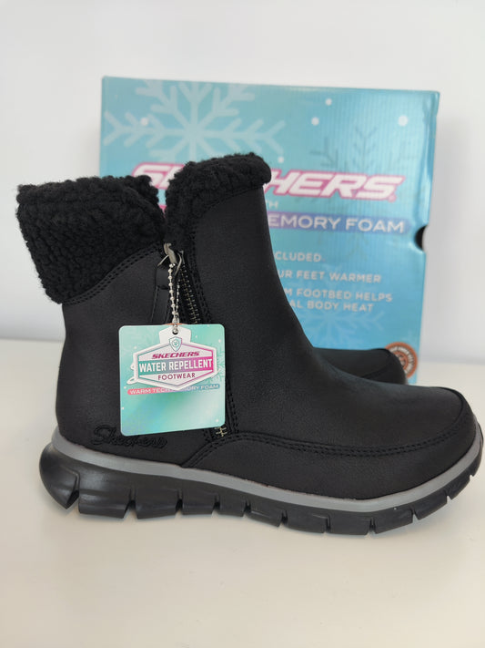 Skechers Synergy Black Boots