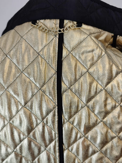 Basler Navy Quilted Vest