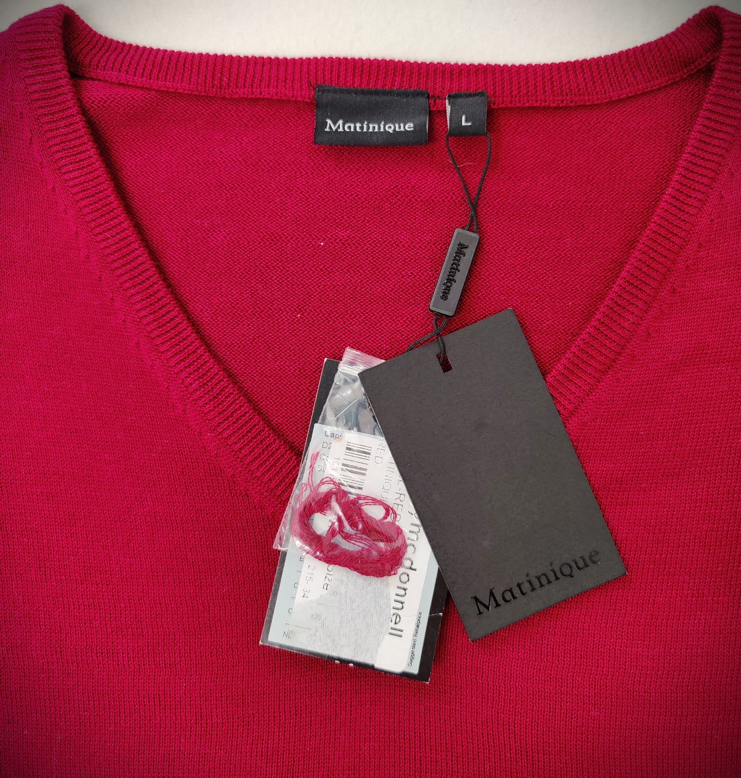 Matinique Jumper - Red