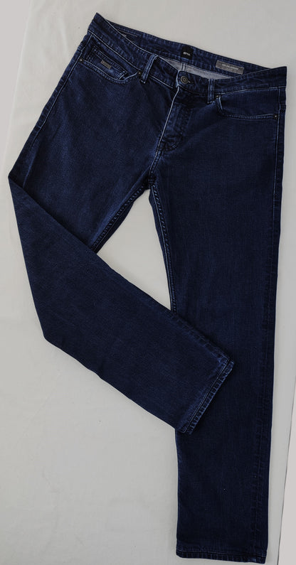 Hugo Boss "Delaware" Slim-fit jeans-Dark-Blue